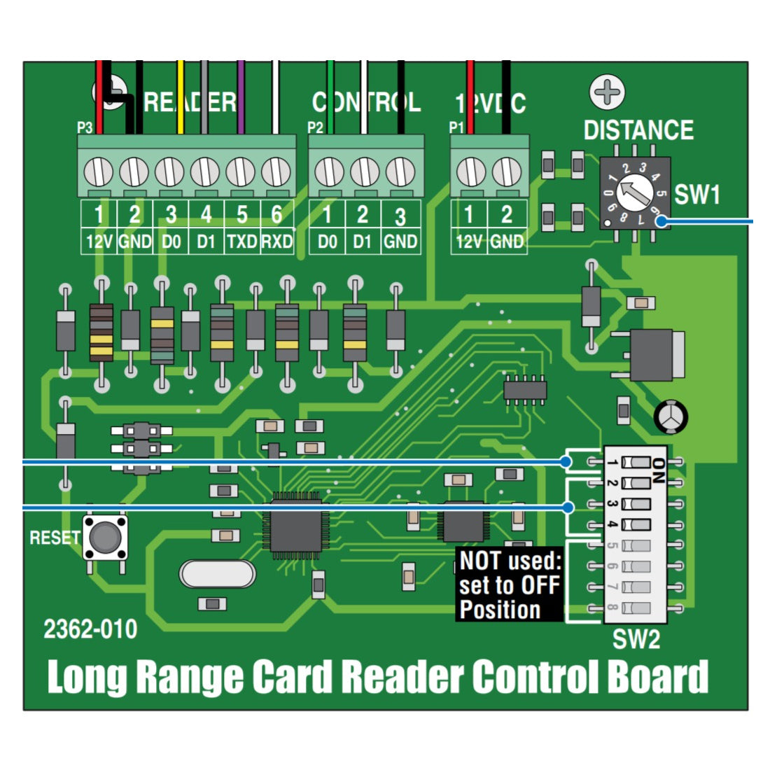 Doorking 2362-010 Control Board for 1815-350