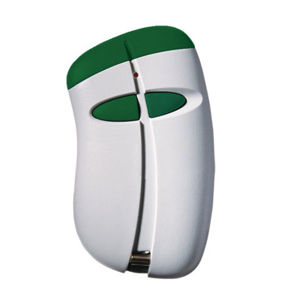 Transmitter Solutions 418ELPW2V 418 MHz 2-Button Visor Remotes - 10 Pack | Elitegates.net