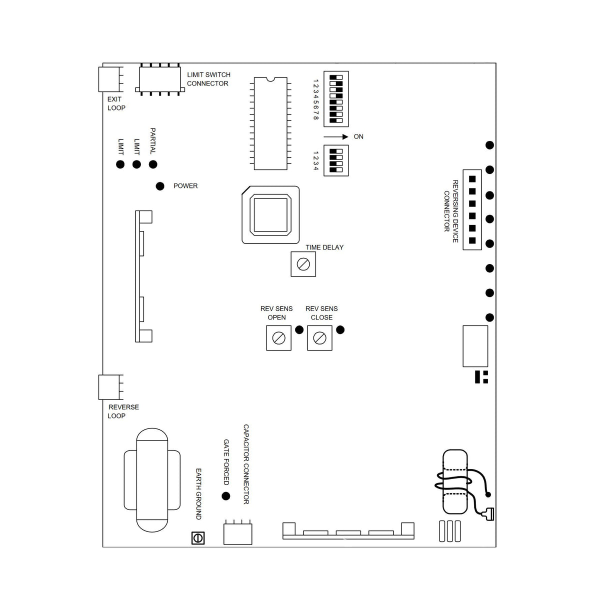 Doorking 4403-012 illustration