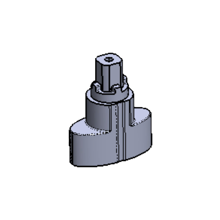 Doorking 6006-093 Leva de liberación