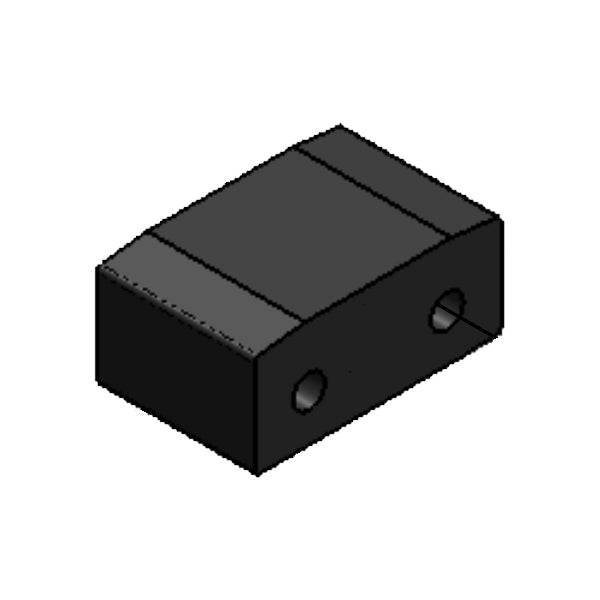 Doorking 6006-102 Anclaje de pivote de bloque