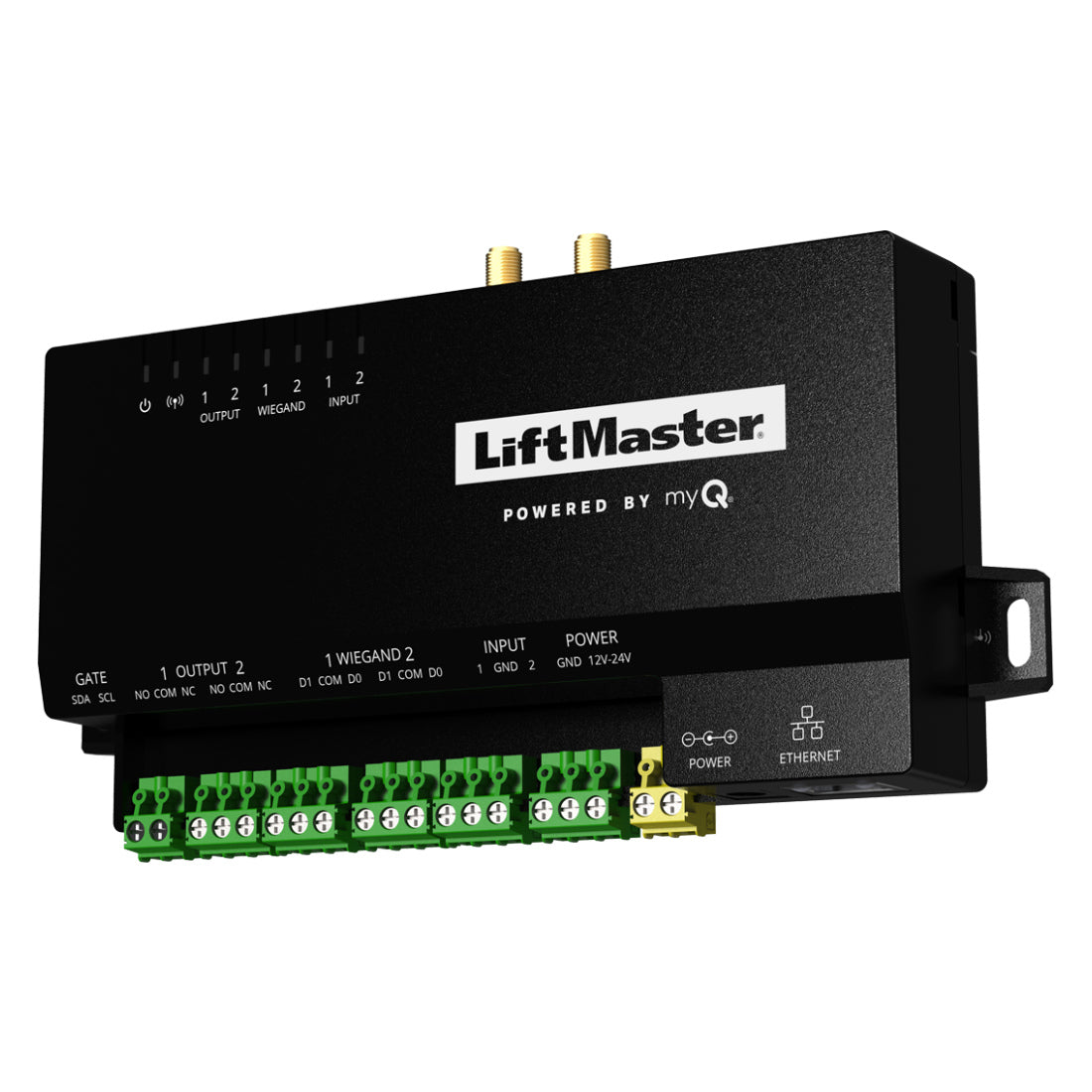 Liftmaster CAPAC Smart Access Hub (left view)