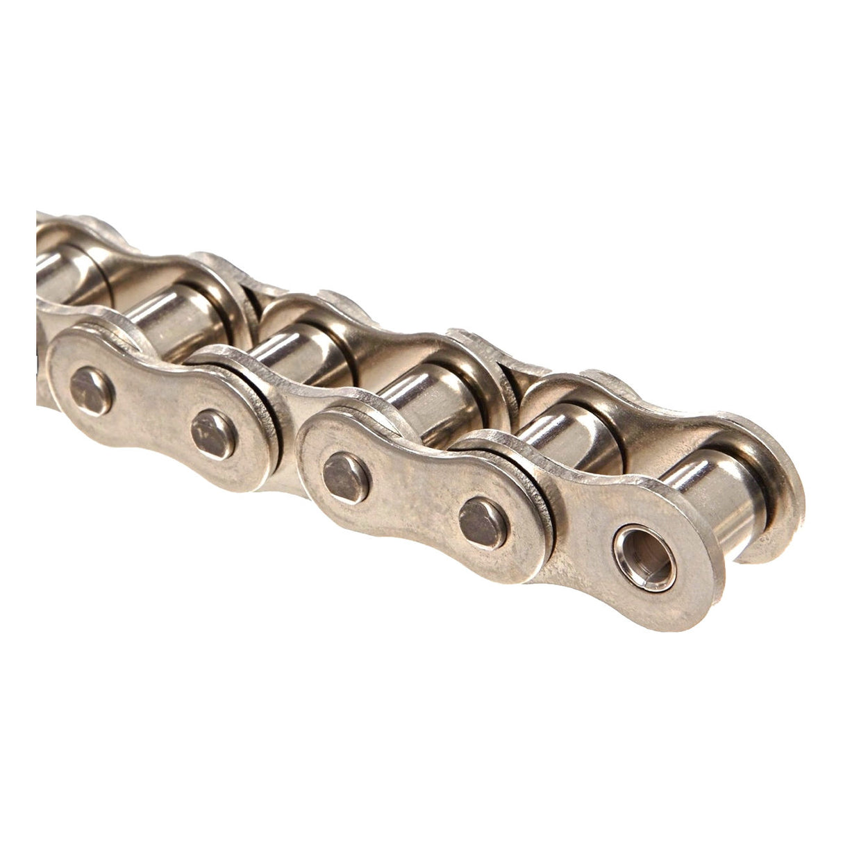 Elite Gates Roller Chain No. 41 Nickel Plated (zoomed in)