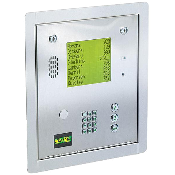 Doorking 1837-090 Telephone Entry System, with flush mount kit