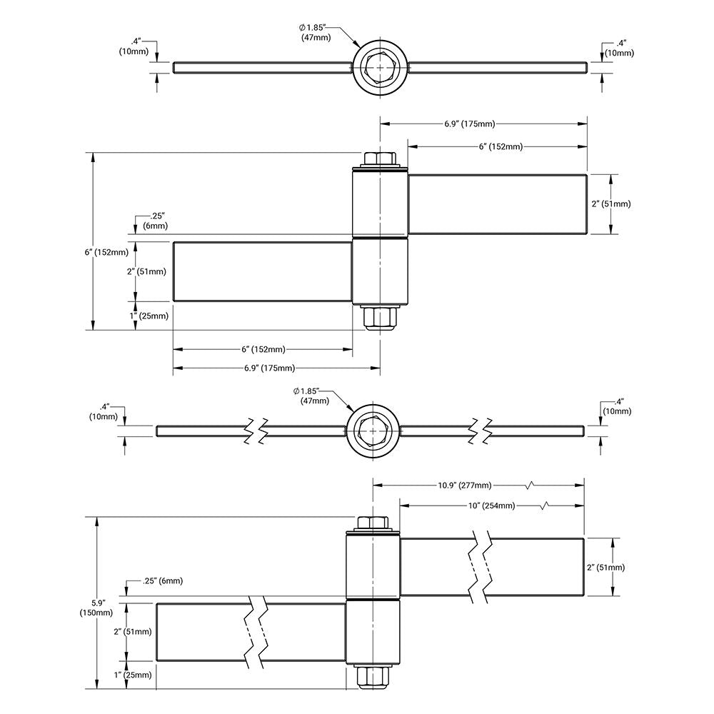 D&D CI3975 dimensions