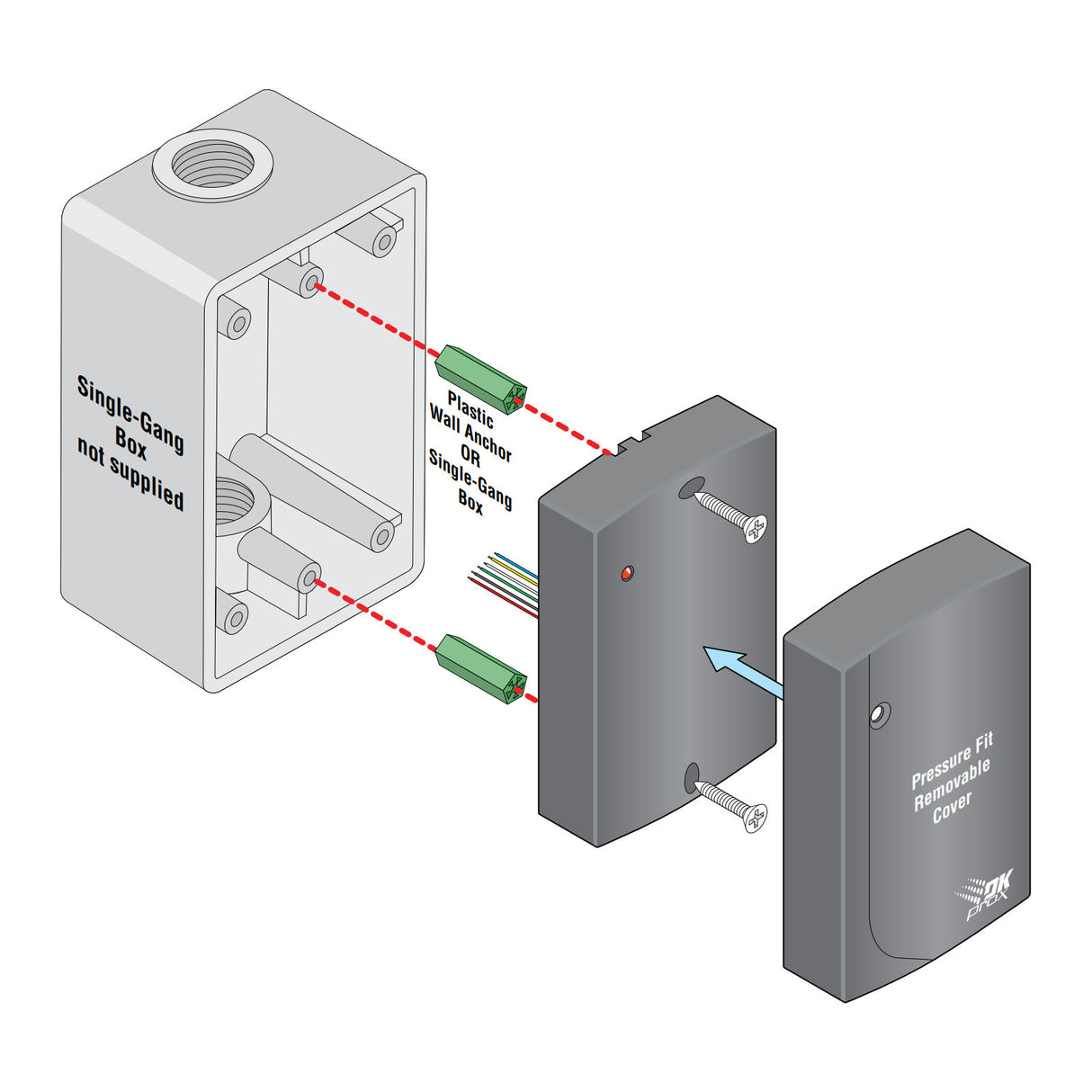 DoorKing 1815-301 Proximity Card Reader