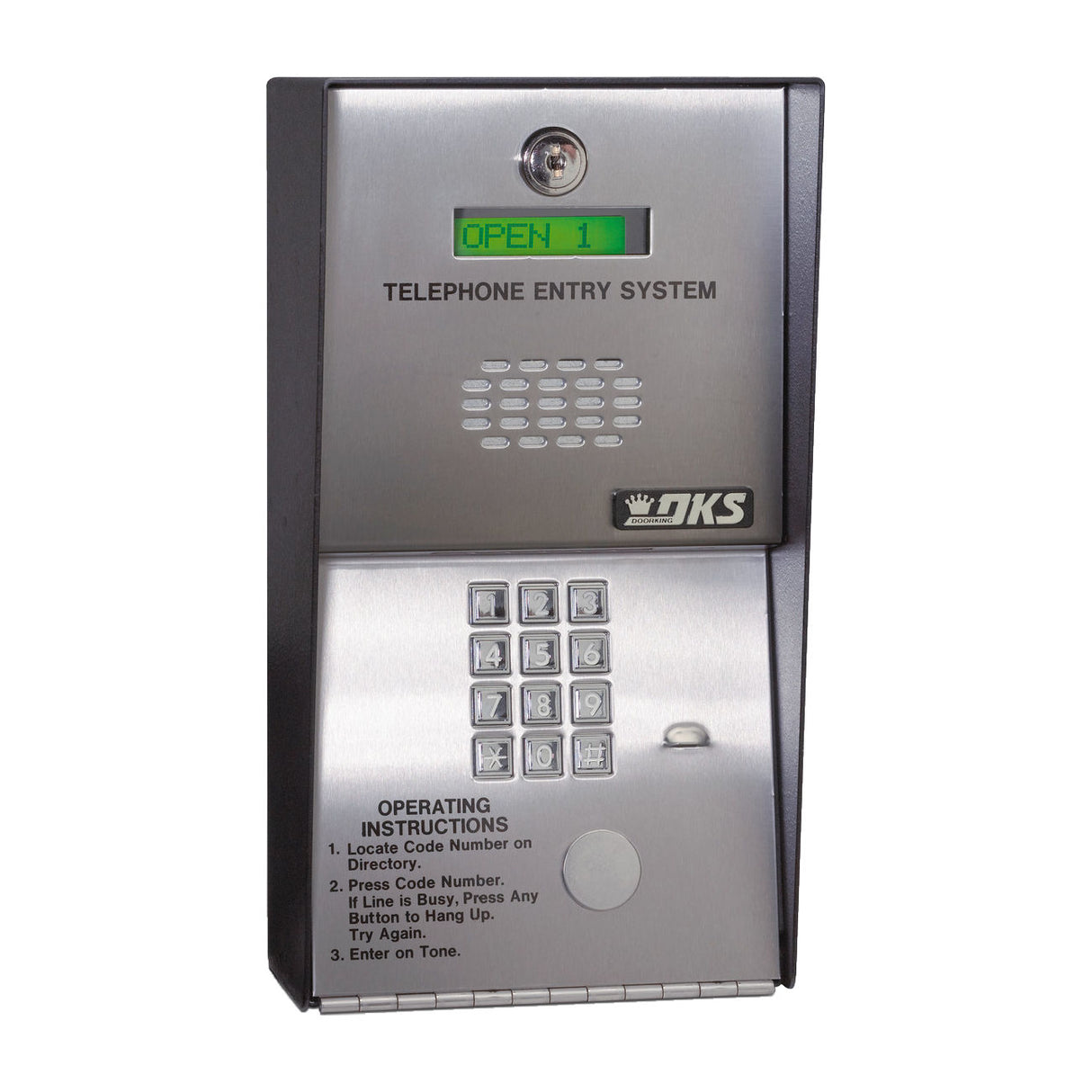 Doorking 1802-092 Surface Mount Access Plus Telephone Intercom System