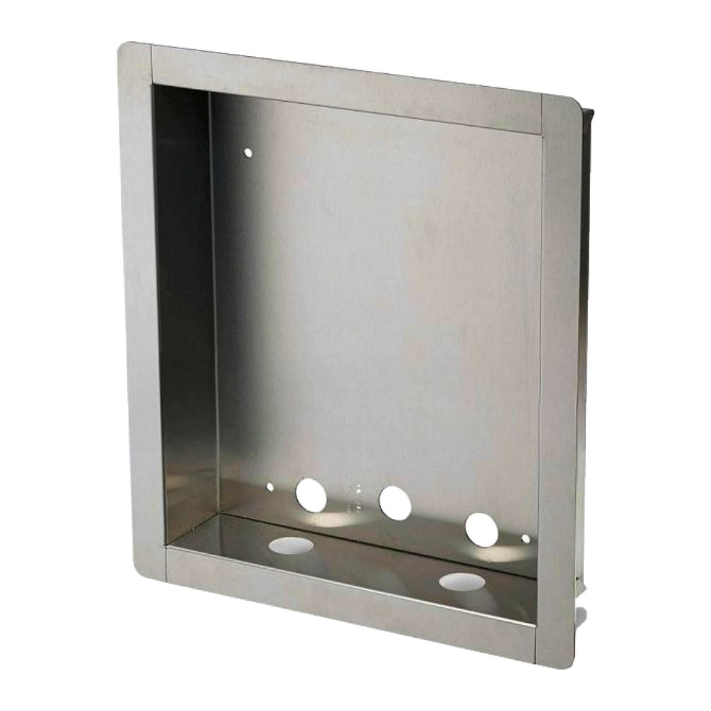 Doorking 1814-200 Kit de montaje empotrado de acero inoxidable