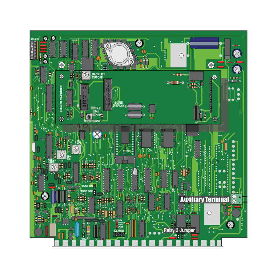 Doorking 1834-009 Control Board for 1834-089 & 1834-090 | Elitegates.net