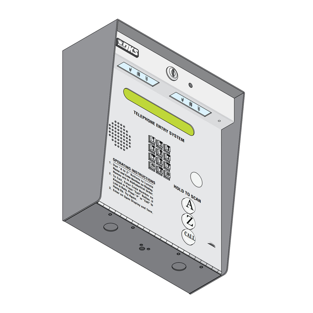 Doorking 1834-080 illustration