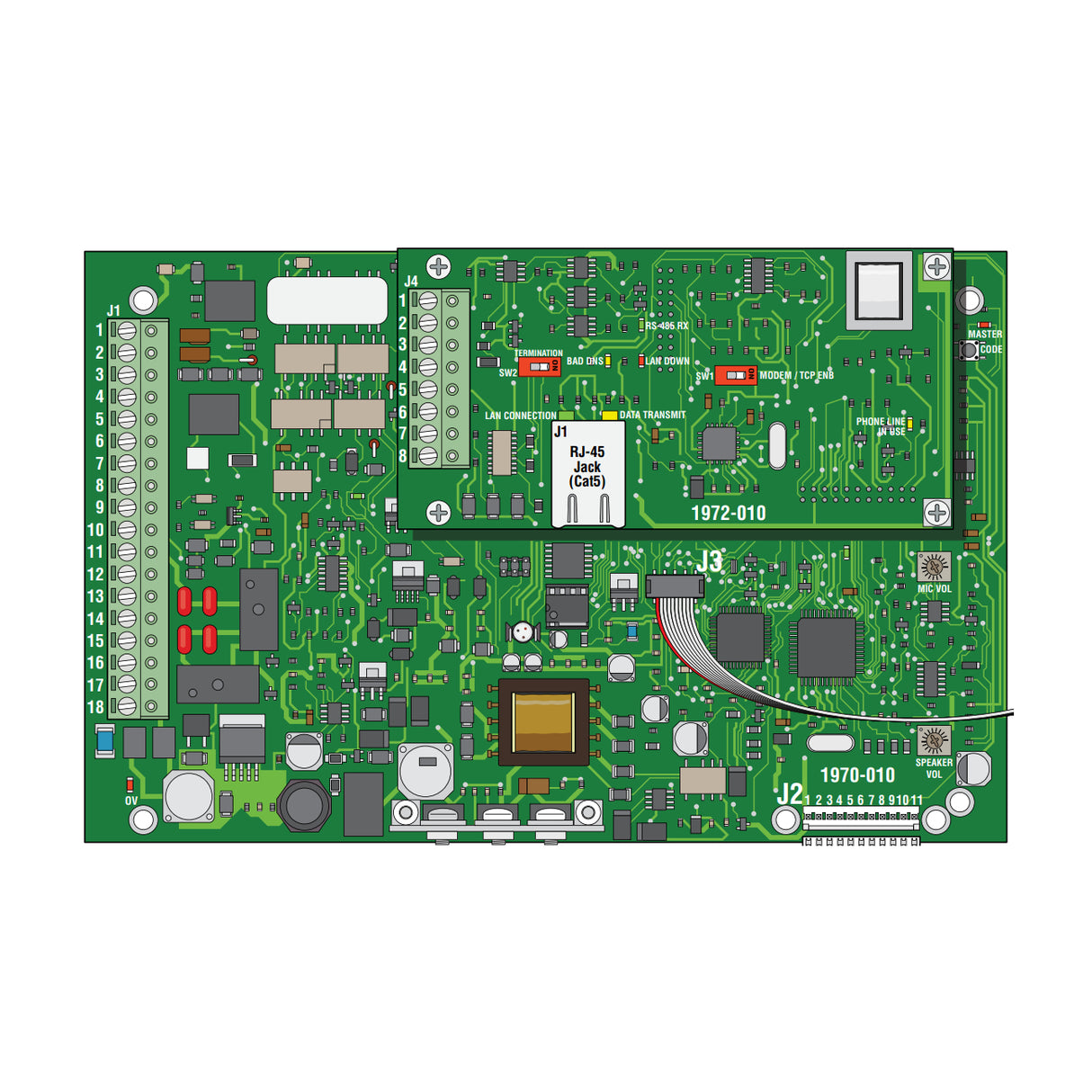 Doorking 1970-010 Access Plus Circuit Board