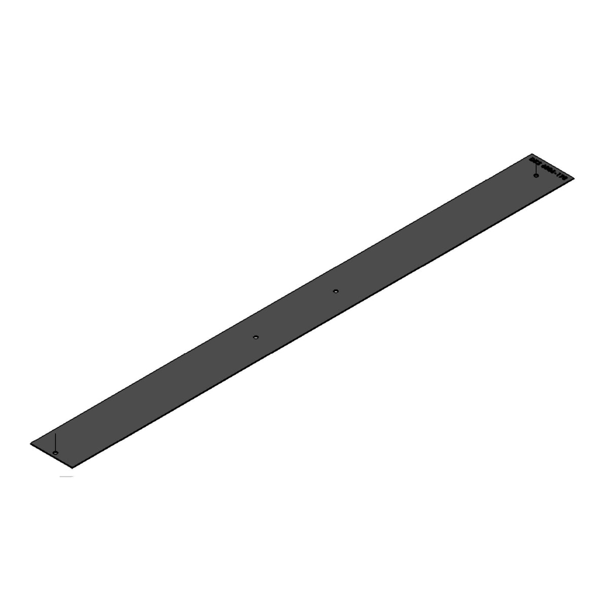 Doorking 6006-178 Cubierta de ranura