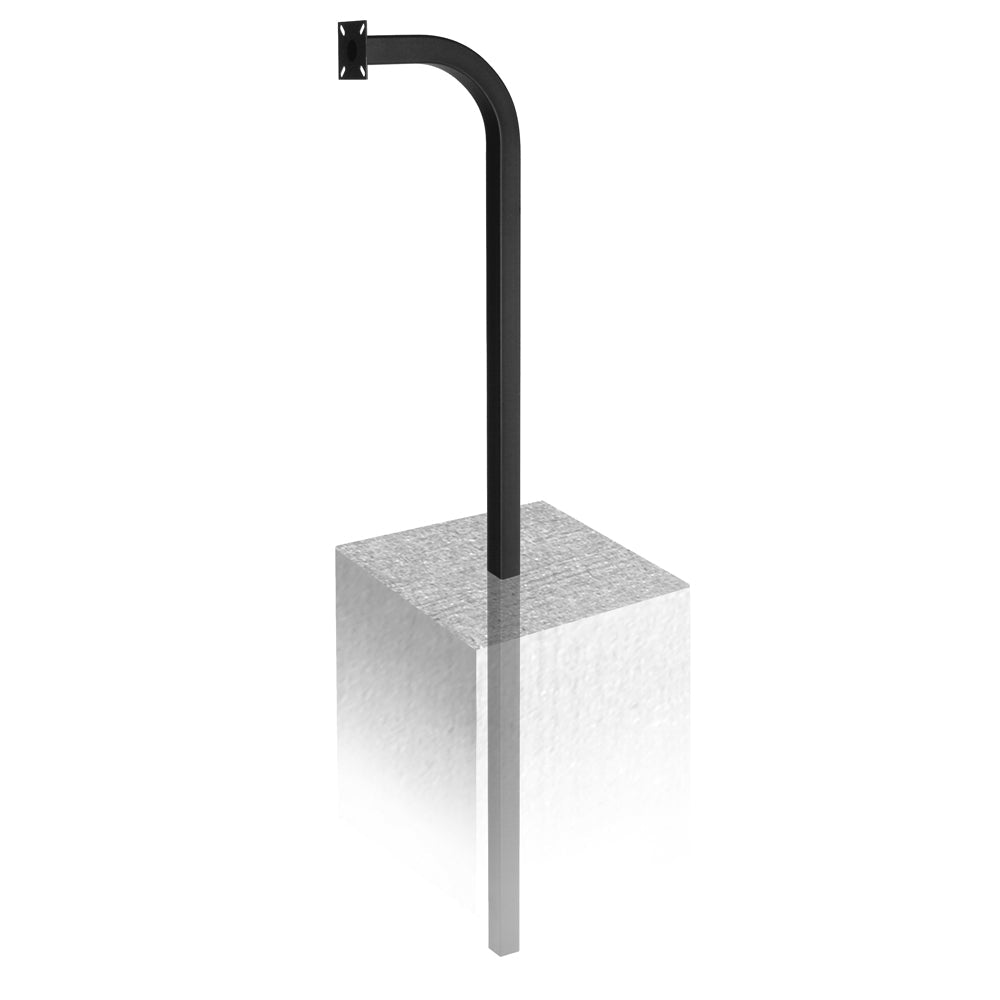 Doorking 1200-046 In-Ground Gooseneck Post