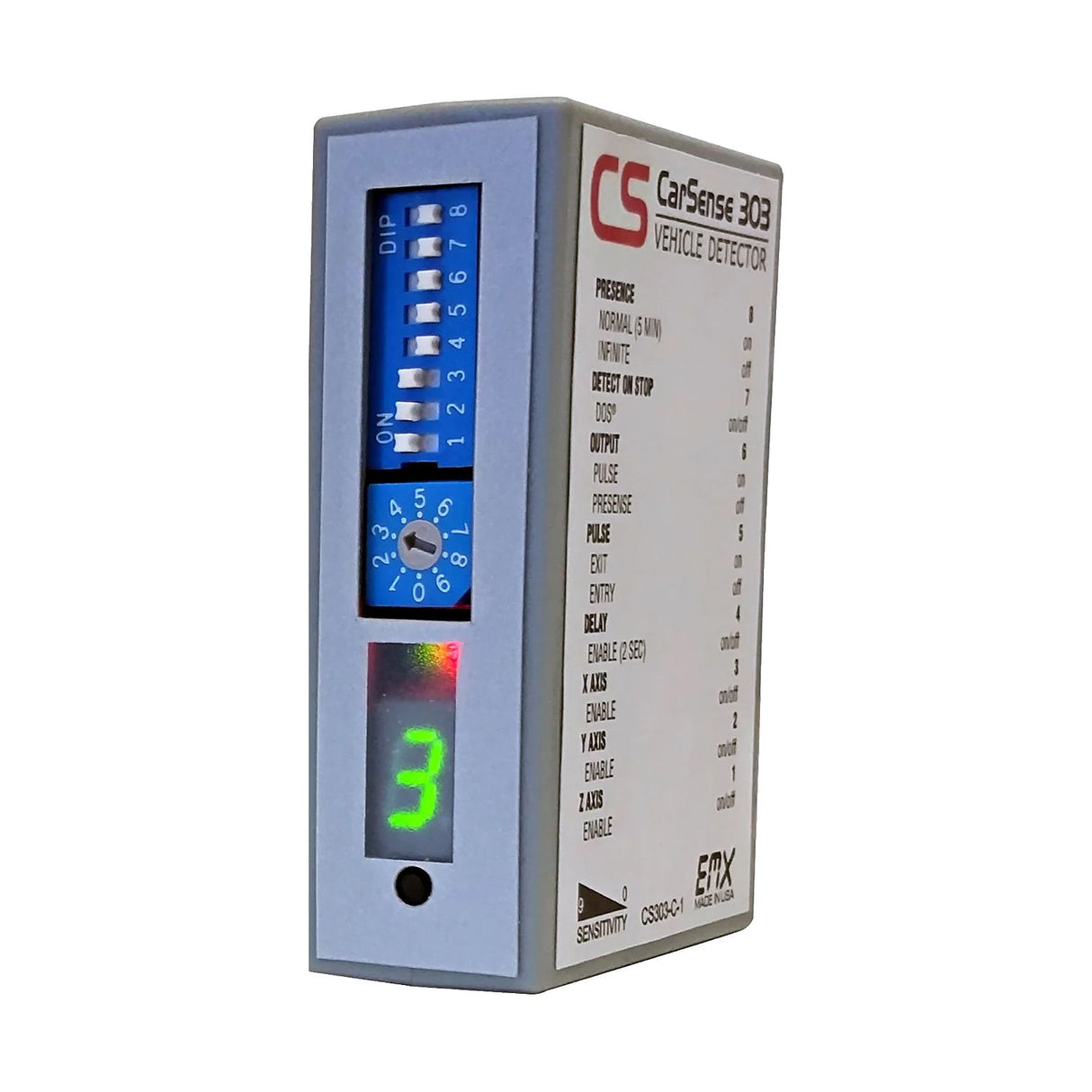 EMX LRS-C1 Carsense CS303 loop Detector