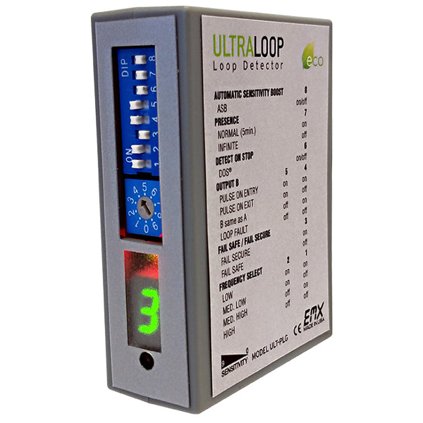EMX ULTRA-PLG PLUG-IN LOOP DETECTOR front view