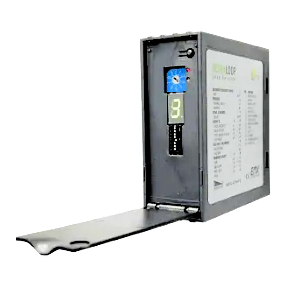 EMX ULTRA-MVP-2 Dual Channel Vehicle Loop Detector, front view