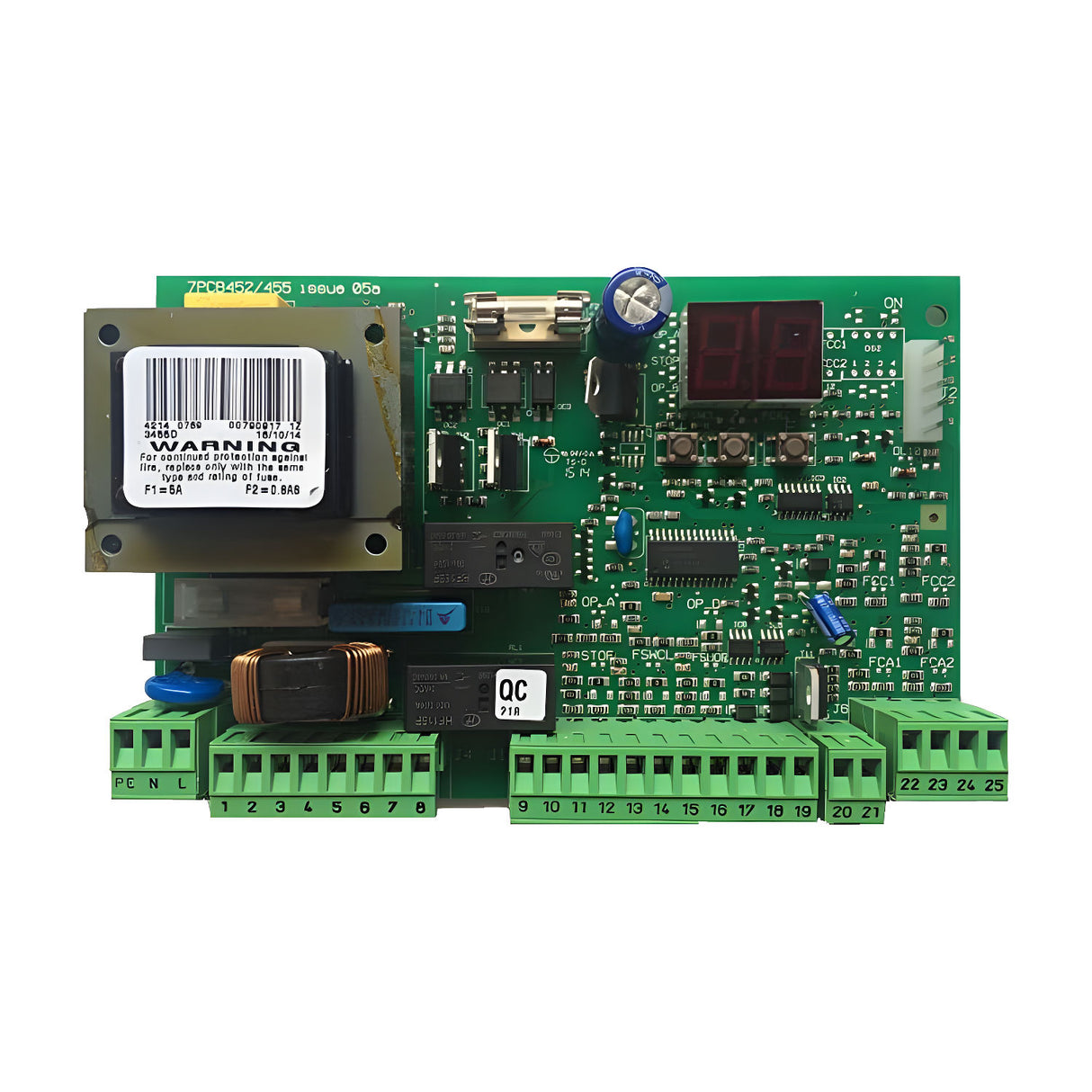 FAAC 455D Circuit Board 230v (UL)