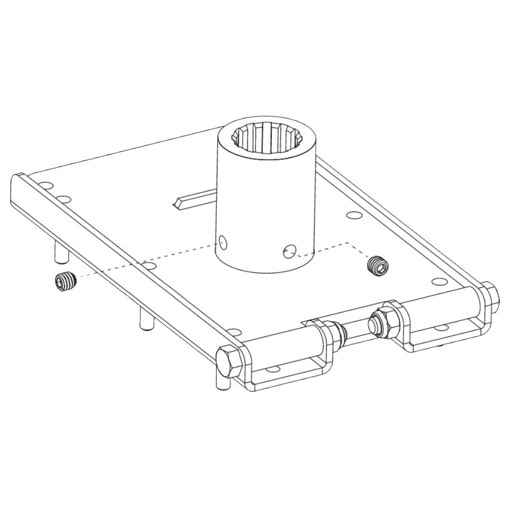 HySecurity MX3680 Breakaway Bracket for Barrier Arms | Elitegates.net