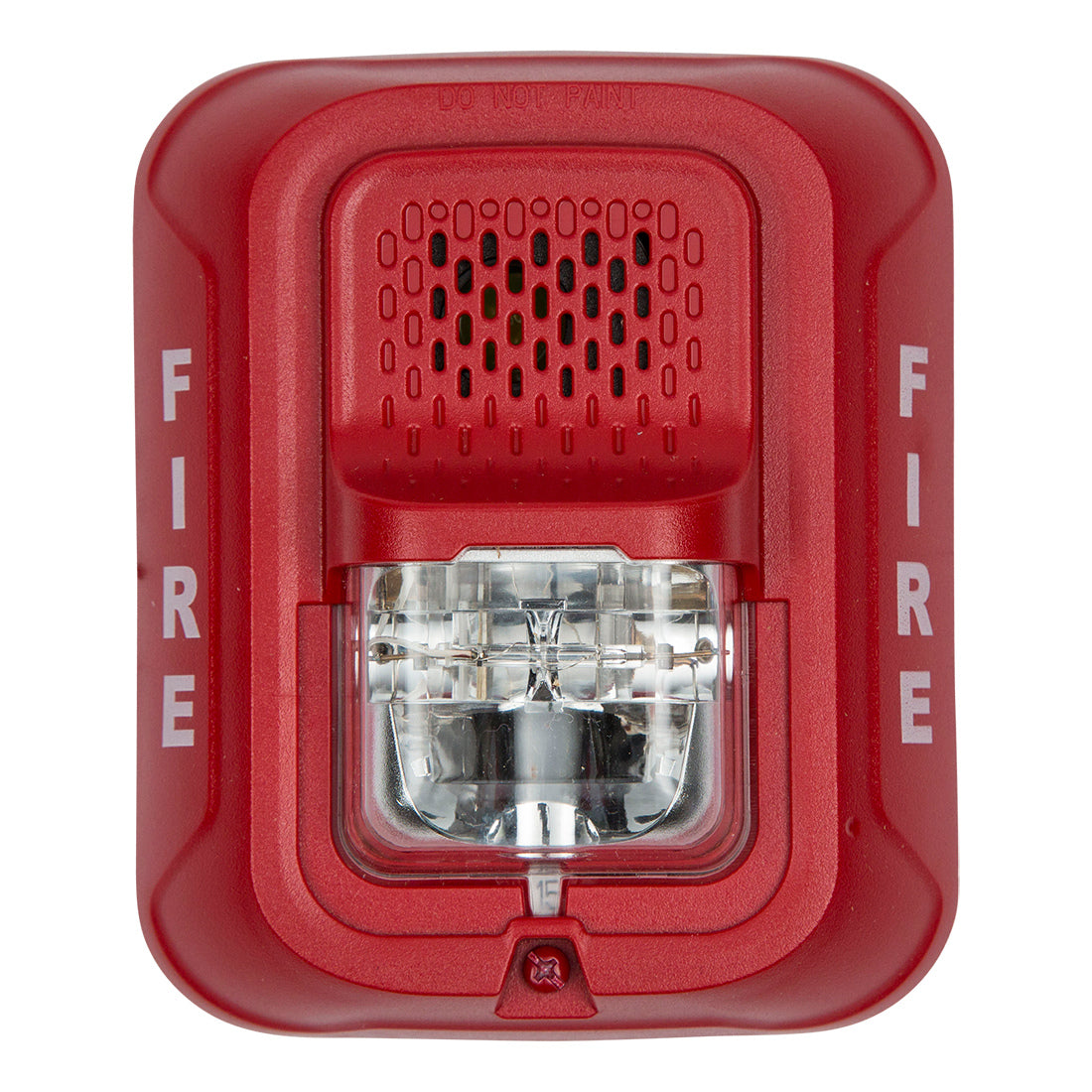 LiftMaster LMHS24R Fire-Rated Horn Strobe, Red