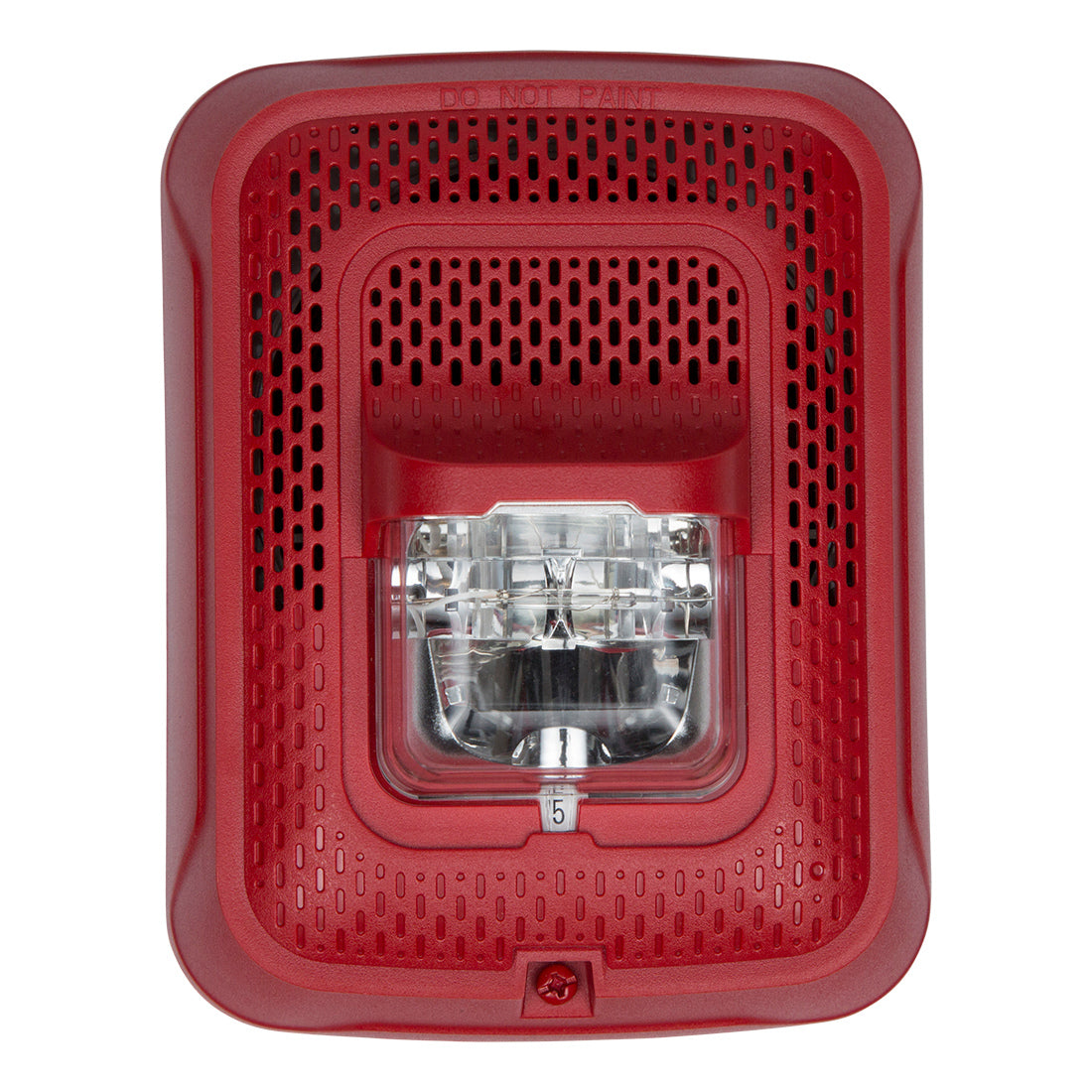 Liftmaster LMSS24R Fire Rated Red Speaker Strobe, 12/24VDC