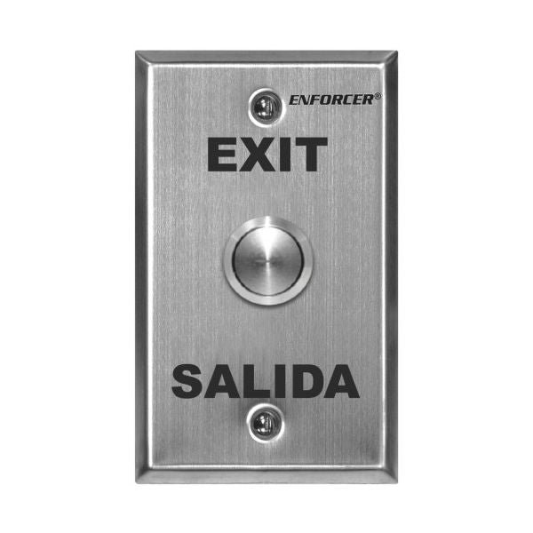 Seco-Larm SD-7204SGEX1Q Vandal Resistant push-to-exit plate