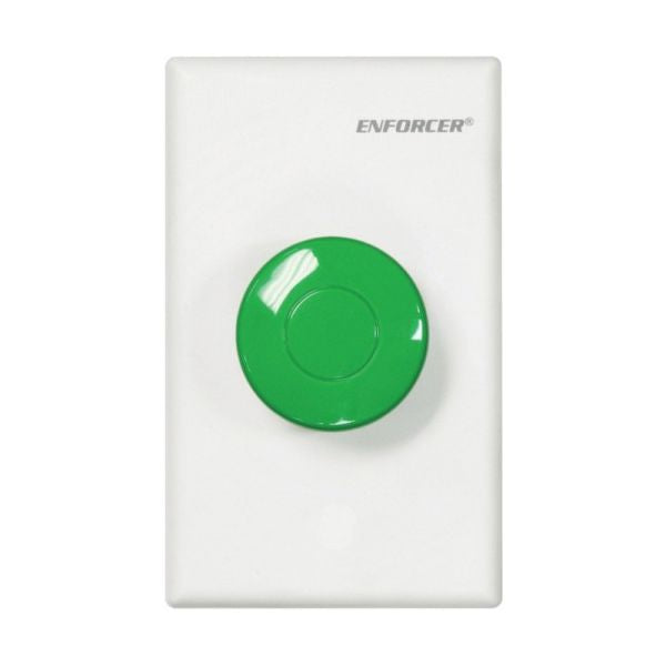 Seco-Larm SD-7217GWQ Green Exit Button