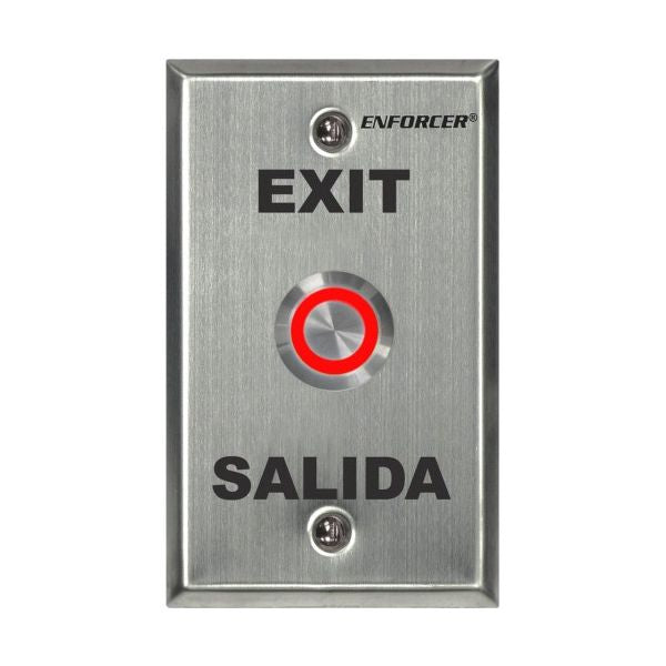 Seco-Larm SD-7275SGEX1Q Multicolor Illuminated Exit Button