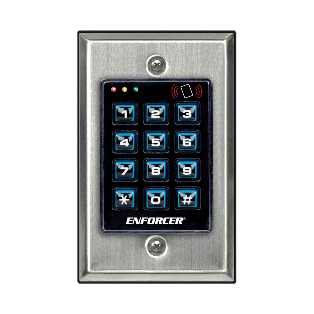 Seco-Larm SK-1131-SPQ Indoor Illuminated Keypad with Proximity Reader | Elitegates.net