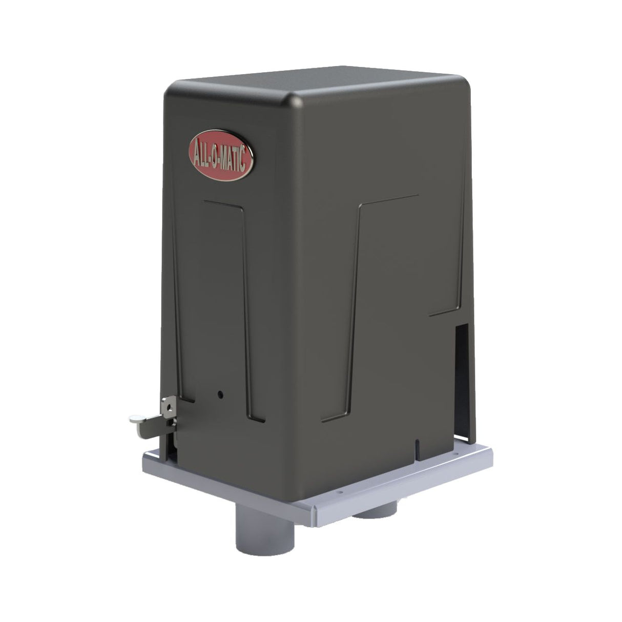 Allomatic SL-100 FP-AC, shown on a post mount pedestal