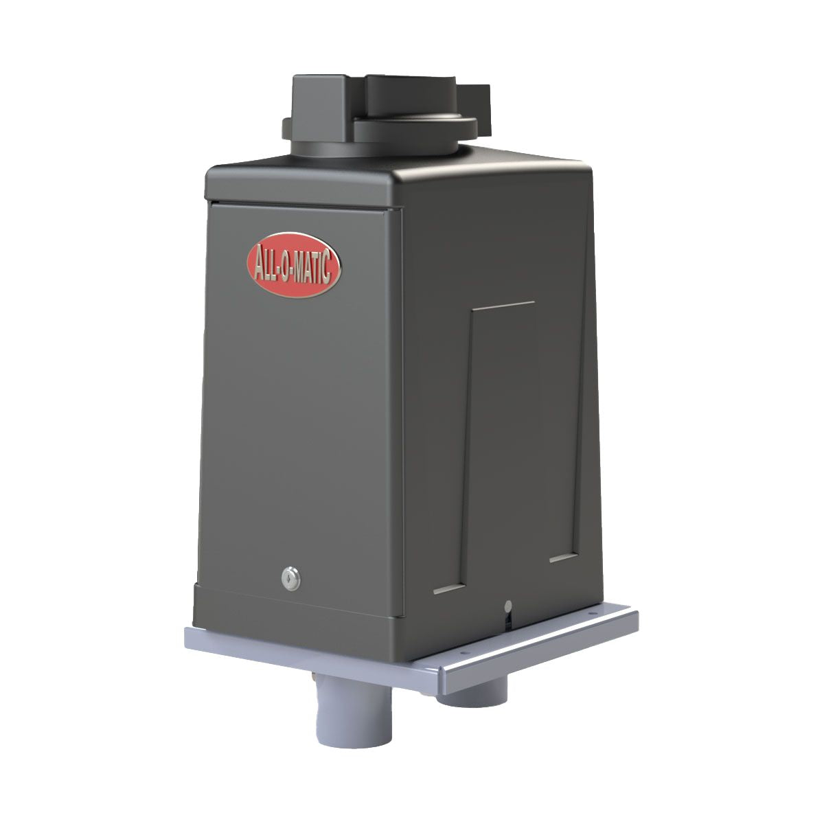 All-O-Matic SW-300 DC "PRO" Swing Gate Opener (1/2Hp), shown on a pedestal