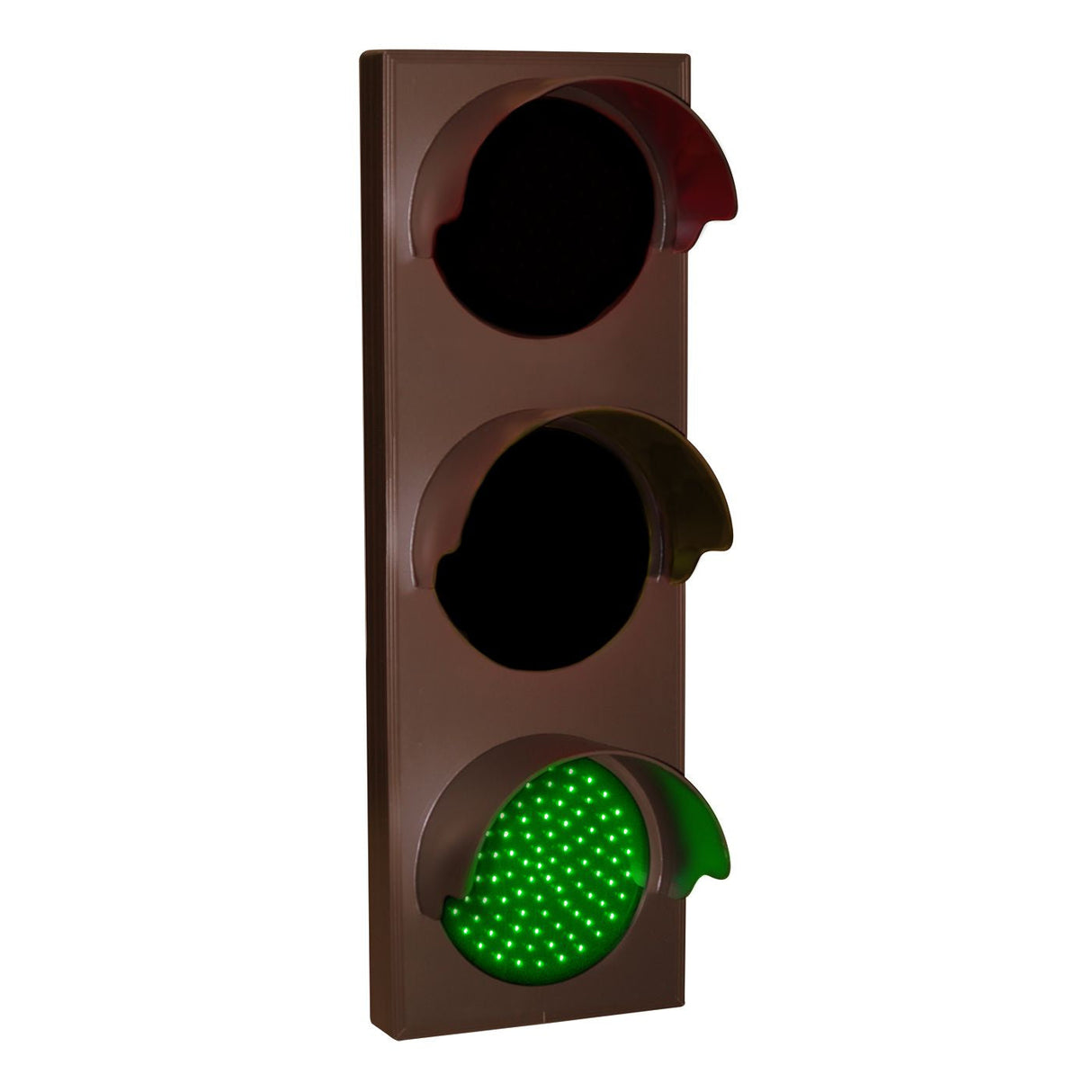 Signal Tech 30842 Vertical Traffic Light LED Red-Amber-Green (12-24 VDC)