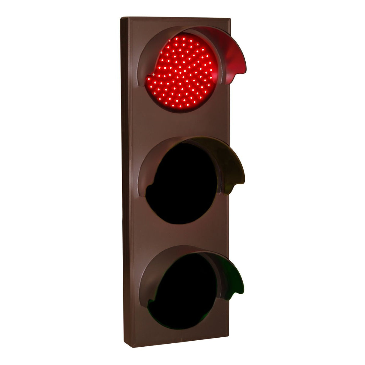 Signal Tech 30842 Vertical Traffic Light LED Red-Amber-Green (12-24 VDC)
