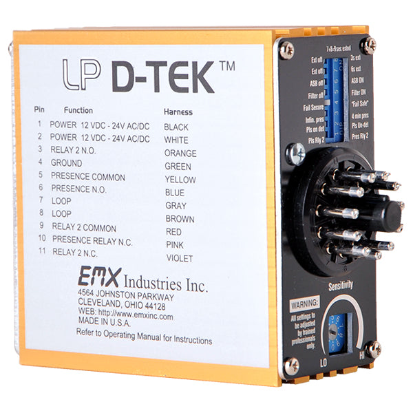 EMX LP D-TEK LOOP DETECTOR side view