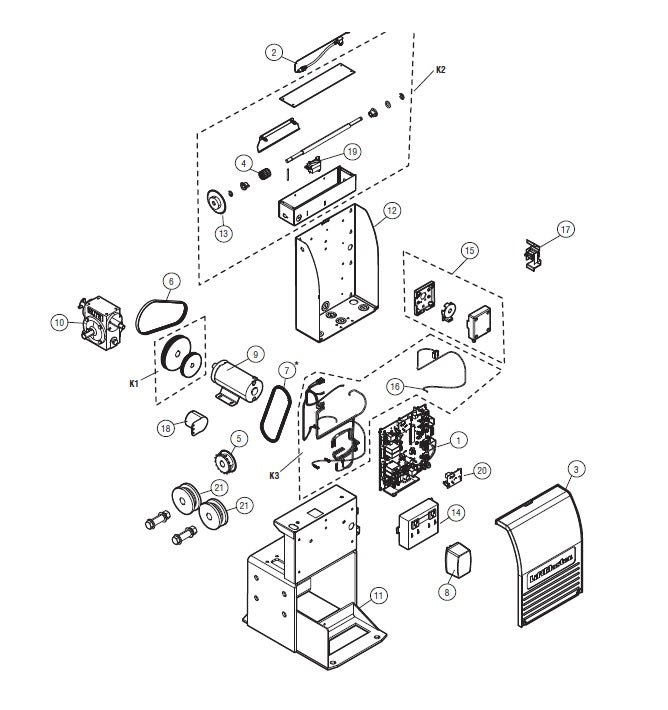 LIFTMASTER K73-34718-1 CHASSIS