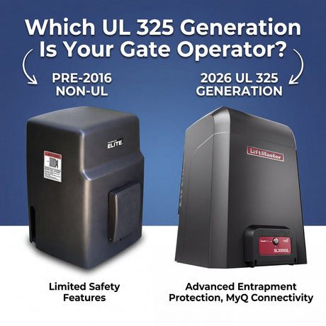 Which UL 325 Generation Is Your Gate Operator?