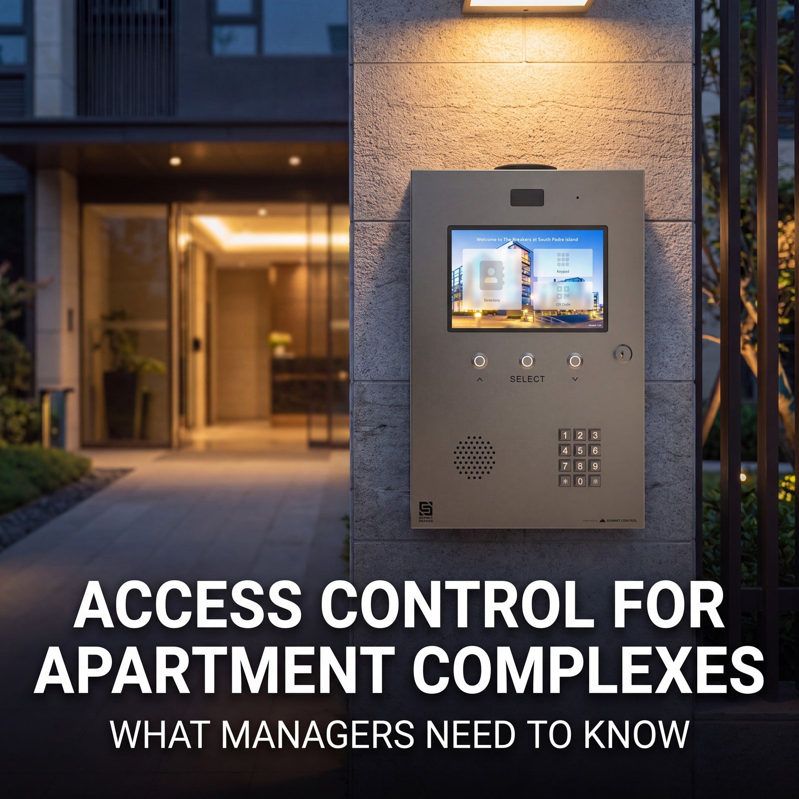 Access Control for Apartment Complexes: What Managers Need to Know