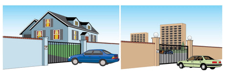 Comparing Residential and Commercial Gate Openers