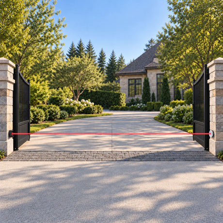 How to Install a Gate Photo Eye and Reflector | Elitegates.net