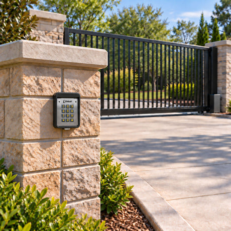 How to Install the Linear AK-11 Outdoor Gate Keypad | Elitegates.net