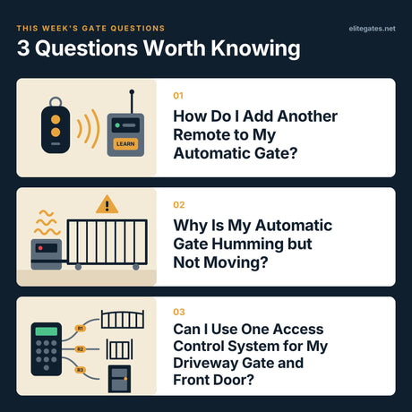3 Gate & Access Control Questions This Week | 10/06/26