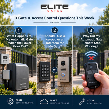 3 Gate & Access Control Questions This Week | 09/01/26
