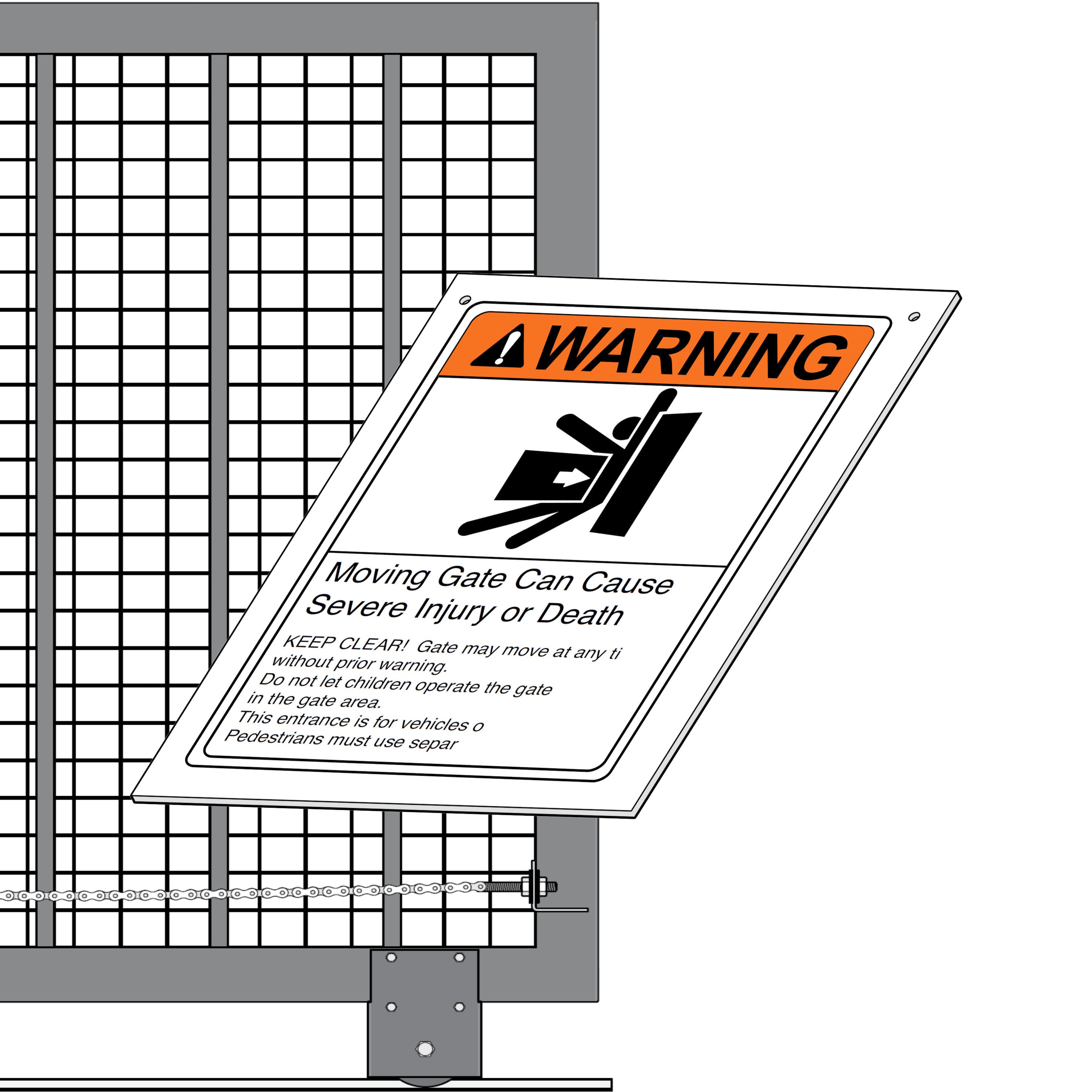 Viking Signs Schild „Authorised Personnel Only“ – Klare Sicherheitskennzeichnung