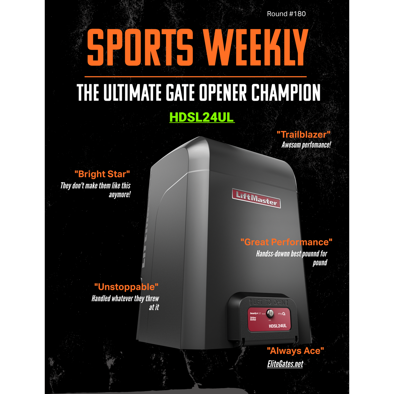 The Ultimate Gate Opener Showdown: LiftMaster HDSL24UL on Top