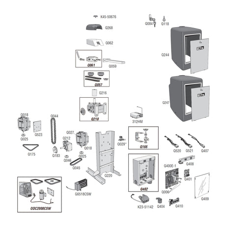 Elite Access CSW200 Replacement Parts & Accessories | Elitegates.net