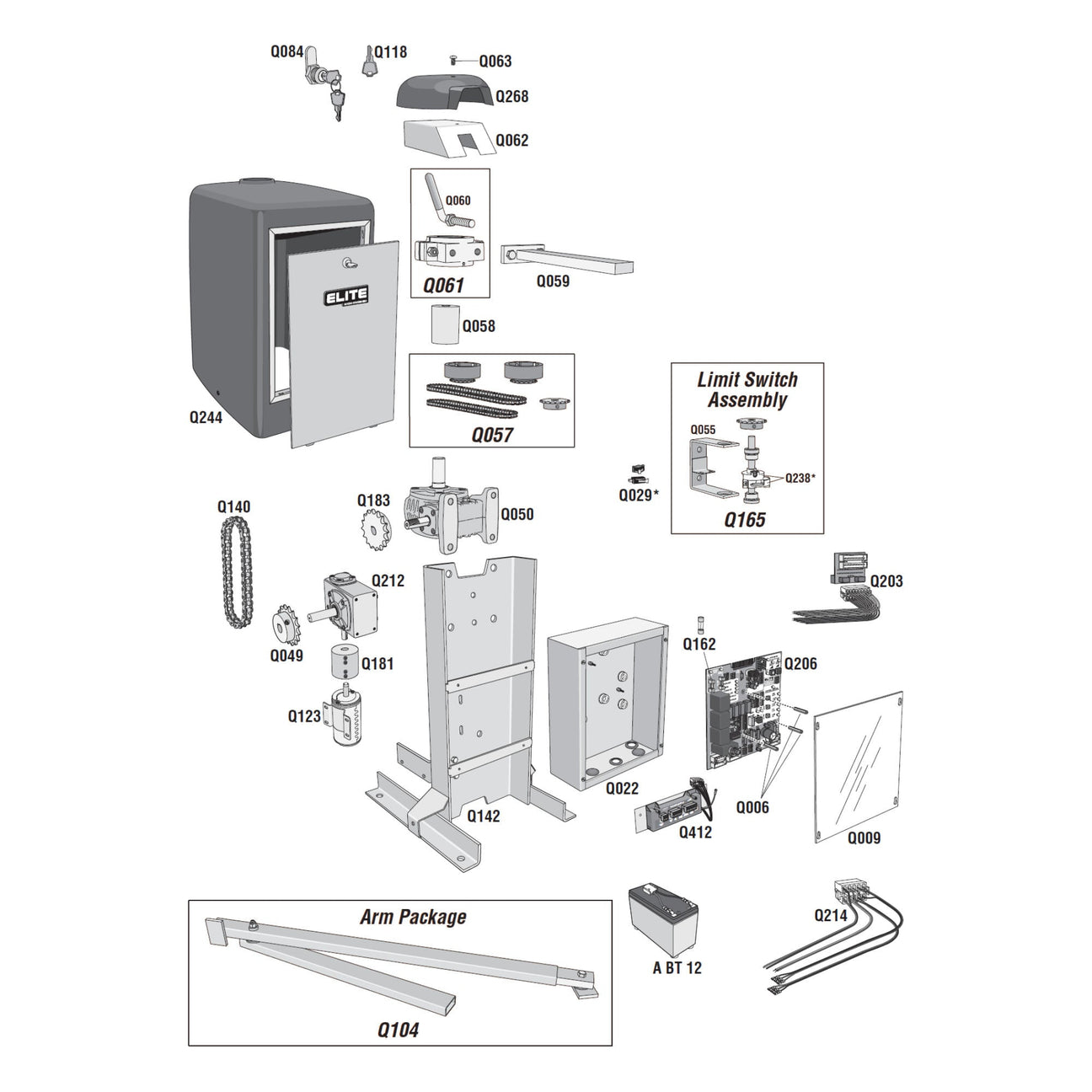 Elite Access RoboSwing Replacement Parts & Accessories | Elitegates.net