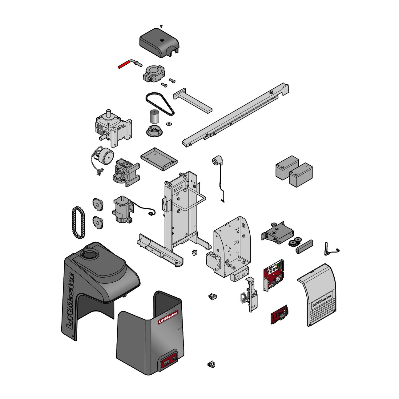 LiftMaster CSW24 Replacement Parts & Accessories | Elitegates.net