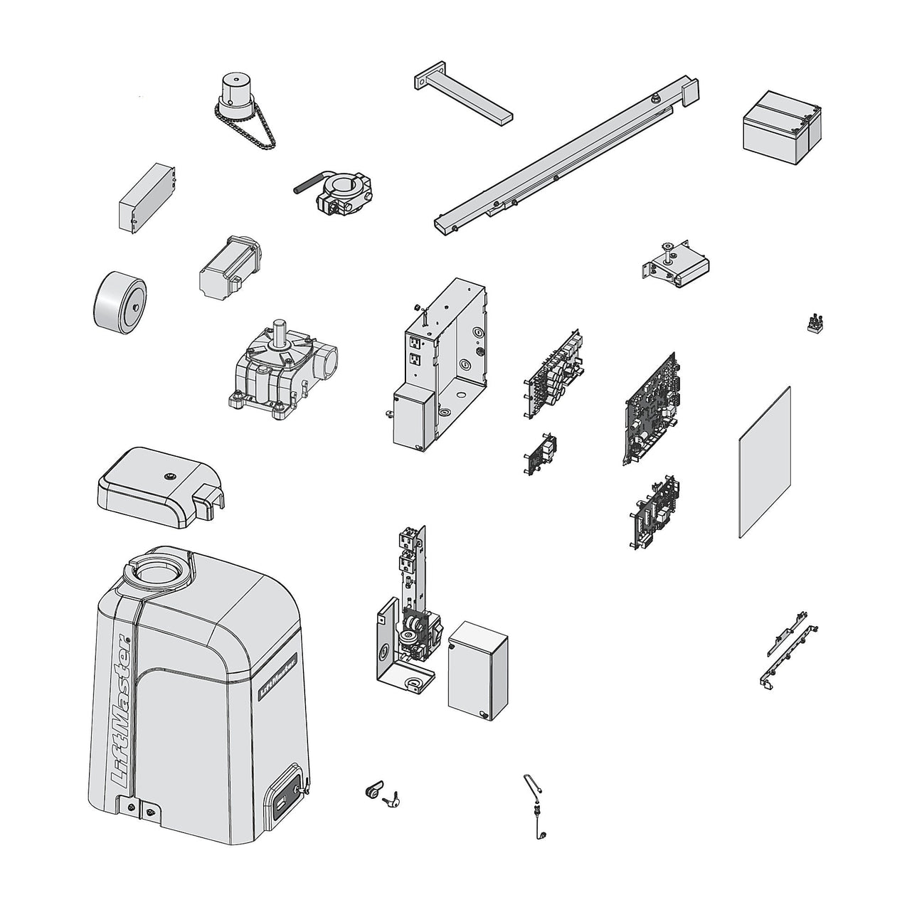 LiftMaster HDSW24UL Parts