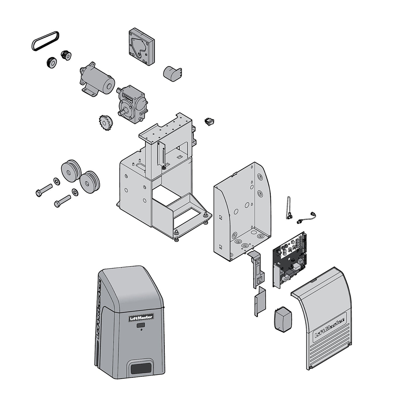 LiftMaster RSL Replacement Parts & Accessories | Elitegates.net