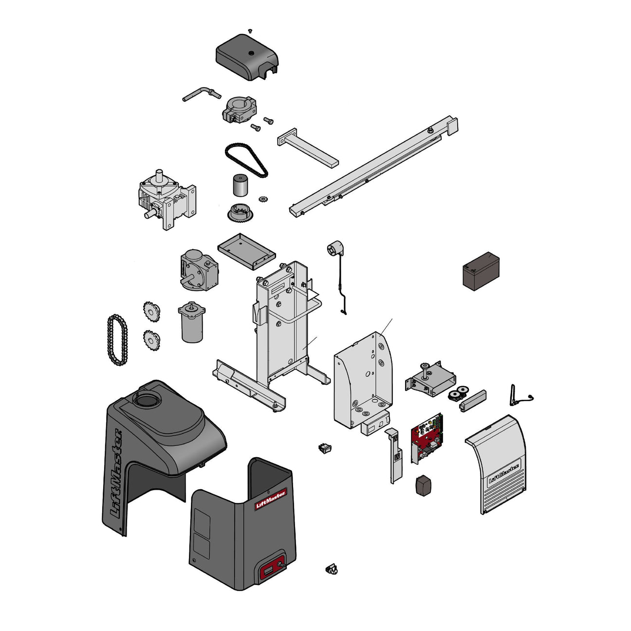 LiftMaster RSW Replacement Parts & Accessories | Elitegates.net