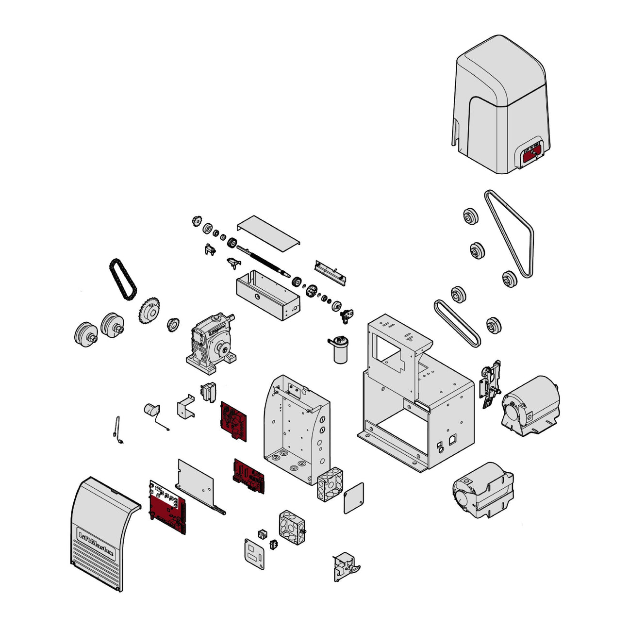 LiftMaster SL3000UL Replacement Parts & Accessories | Elitegates.net